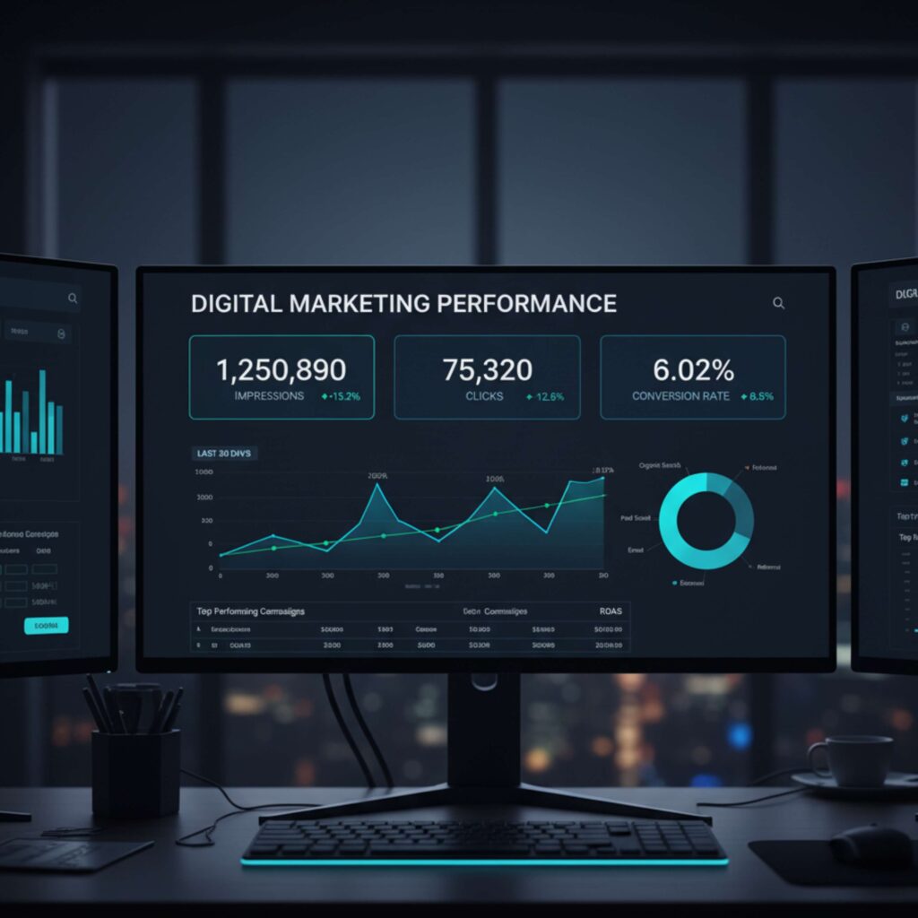 Performance tracking and analytics for Google Display Ads.